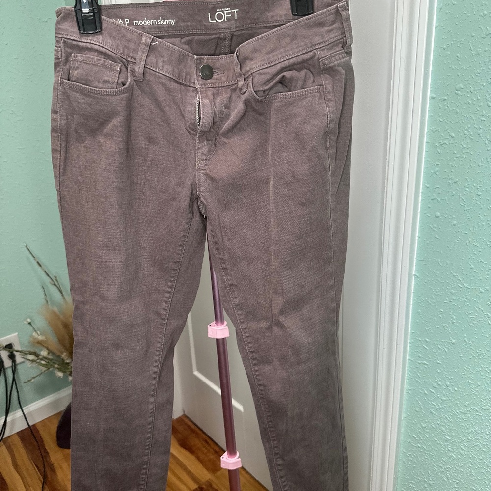 Anne loft modern skinny 28/6 P GRAY
